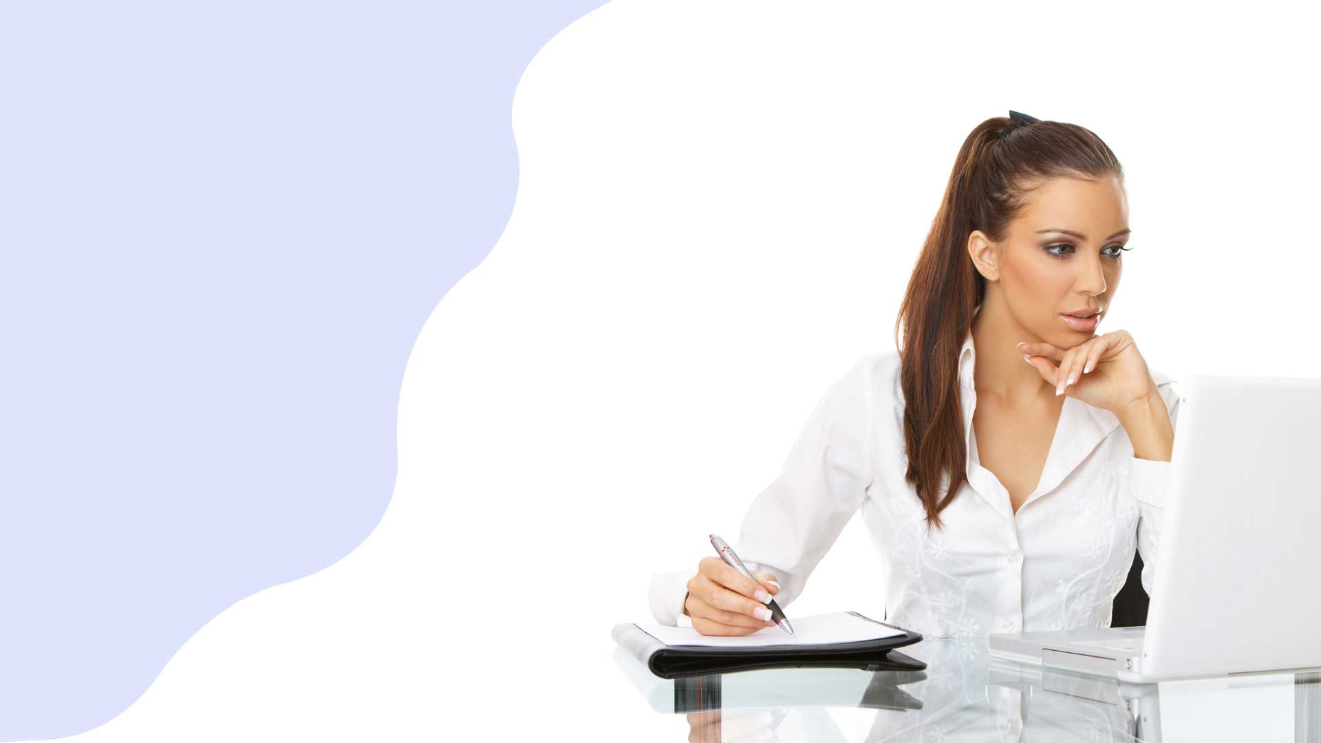 Financial advisors meeting with clients